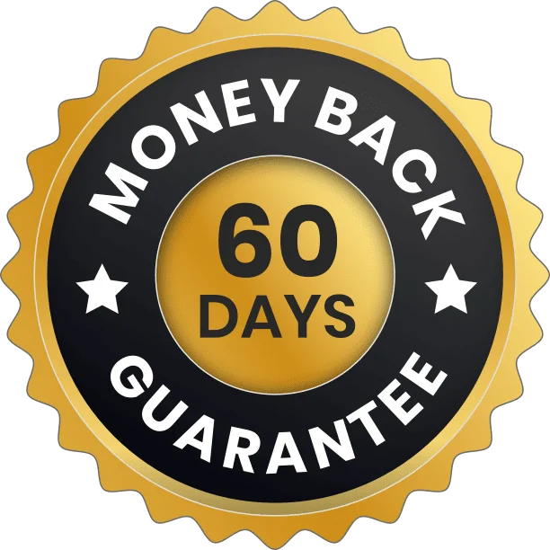 Seller-displayed DentaBiome money-back guarantee badge